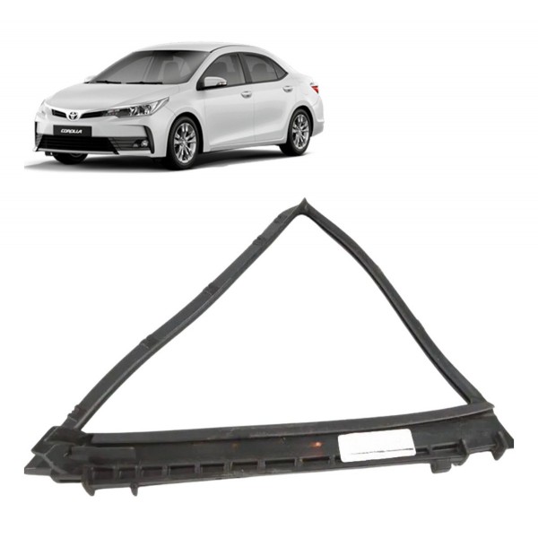 Borracha Vidro Fixo Traseiro Esquerdo Toyota Corolla 2019