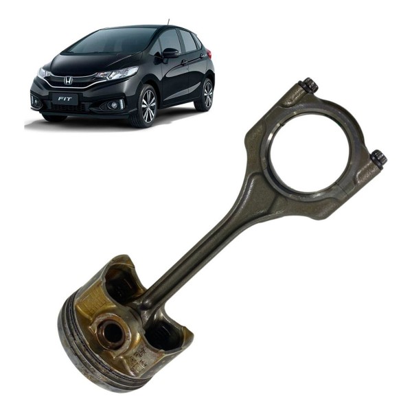 Pistão Biela Honda New Fit 1.5 2015 2016 2017 2018 À 2021