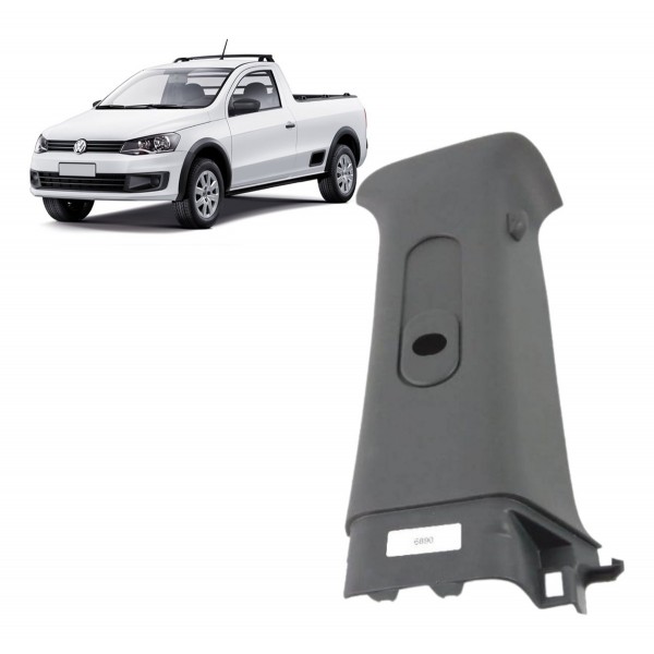 Acabamento Coluna Centra Esquerdo Volkswagem Saveiro 2019
